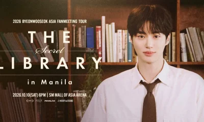 Byeon Woo Seok Asia Fanmeeting Tour The Secret Library in Manila