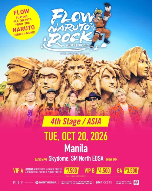 FLOW concert Philippines 2026