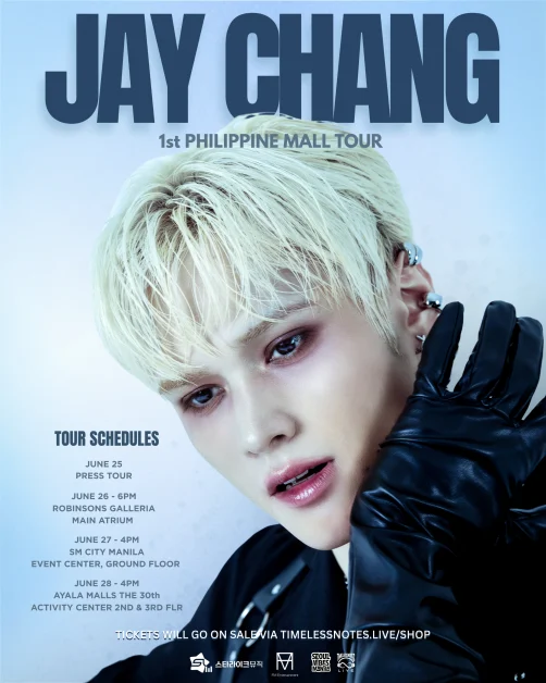 Jay Chang 1st Philippine Tour Main Poster