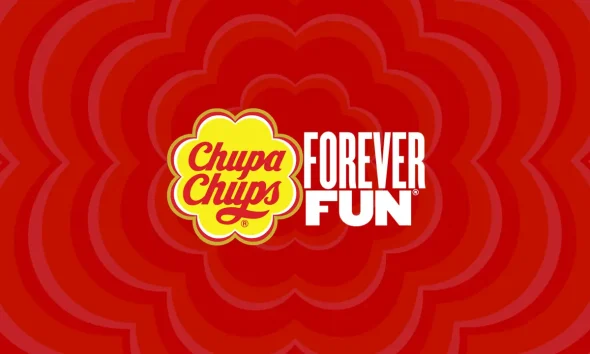 Chupa Chups colorful lollipops and gummies