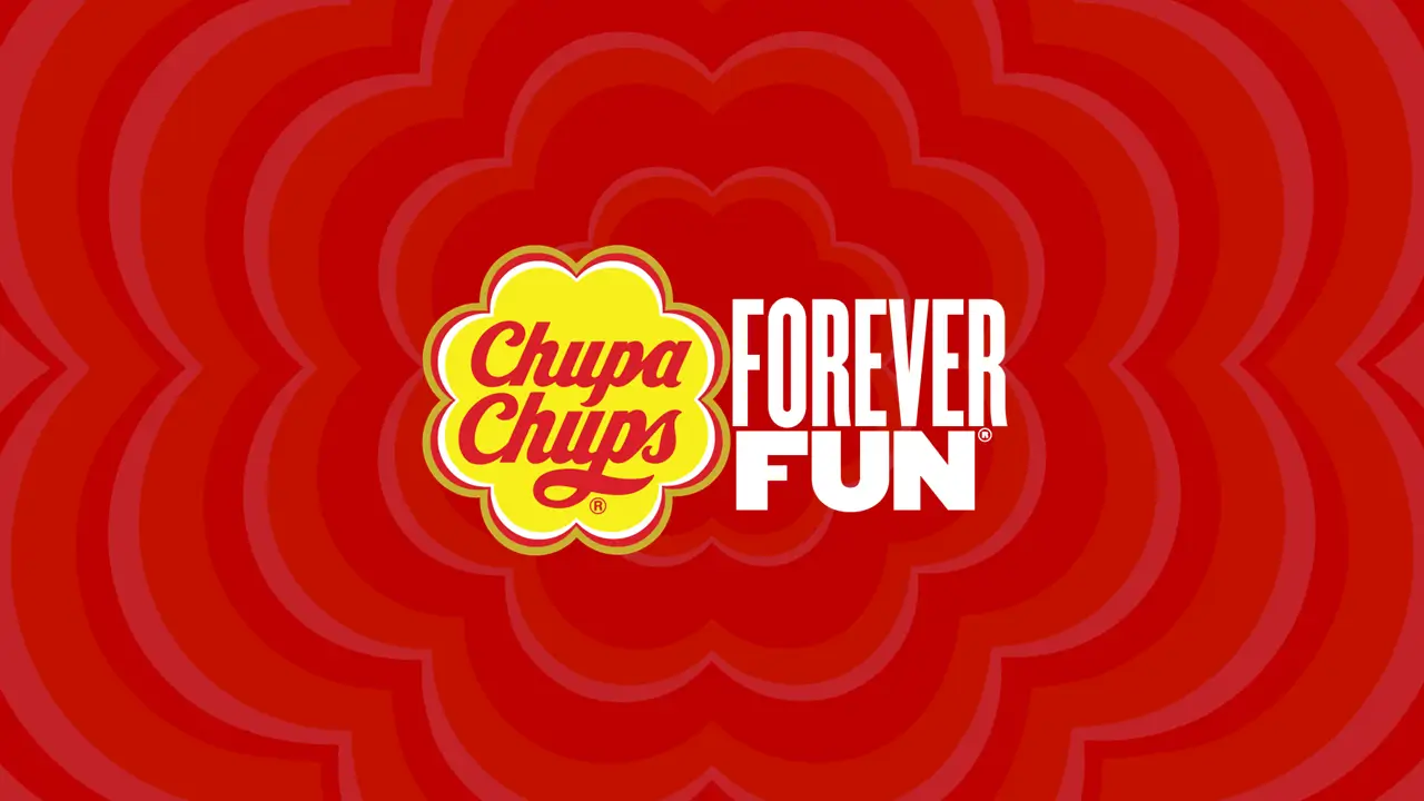 Chupa Chups colorful lollipops and gummies