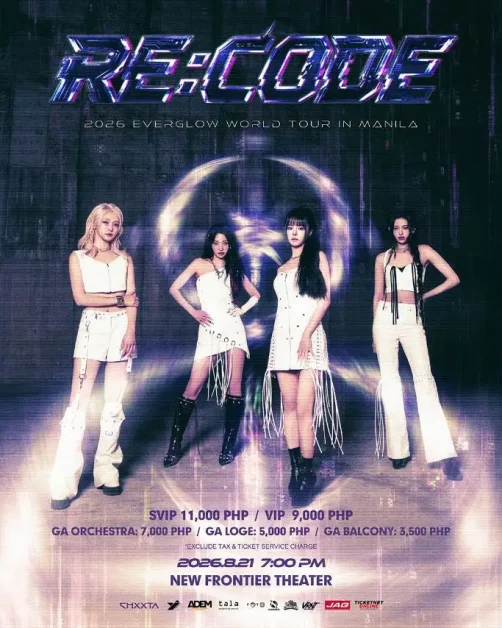 EVERGLOW RECODE 2026 Manila
