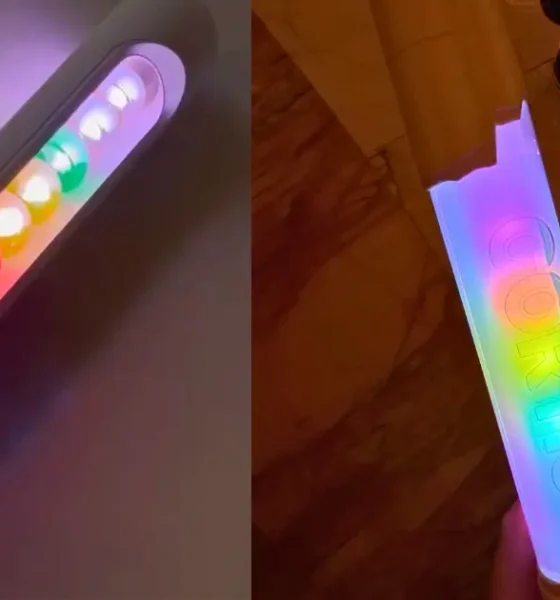 cortis lightstick similarities design b.i binbong lightstick