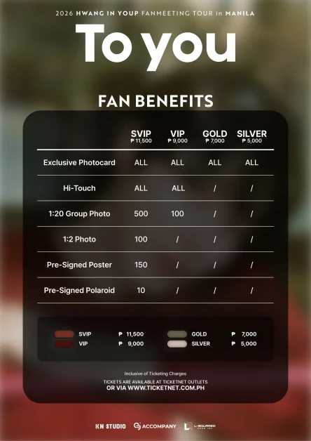 hwang in youp to you fan meeting in manila fan benefits