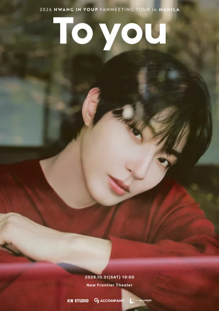 hwang in youp to you fan meeting in manila poster