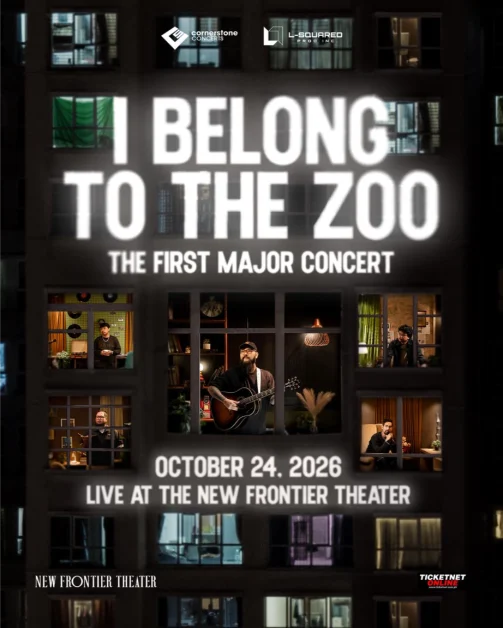 i belong to the zoo first major concert poster
