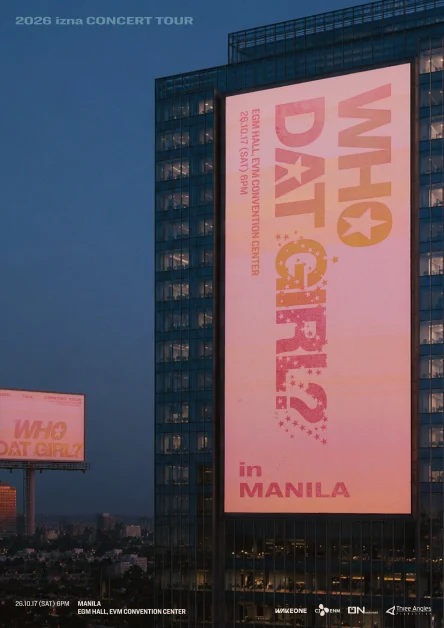 izna who dat girl in manila poster