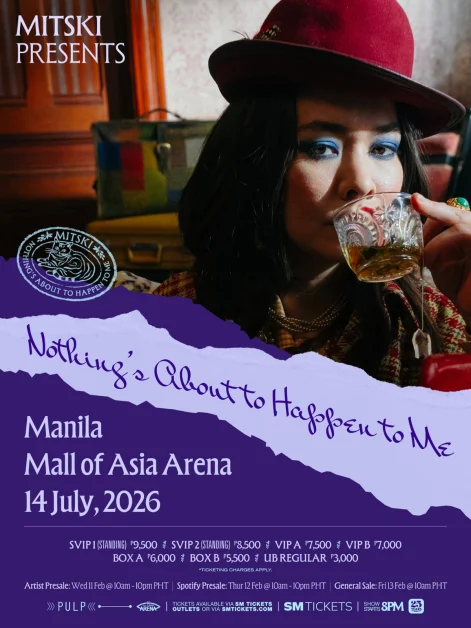 mitski nothing's about to happen to me in manila 1