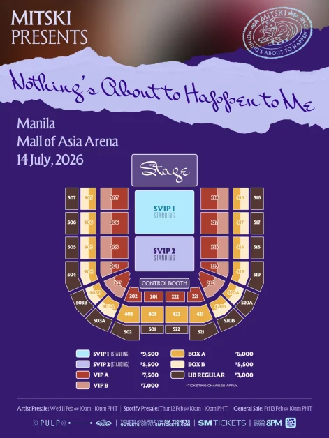 mitski nothing's about to happen to me in manila 2