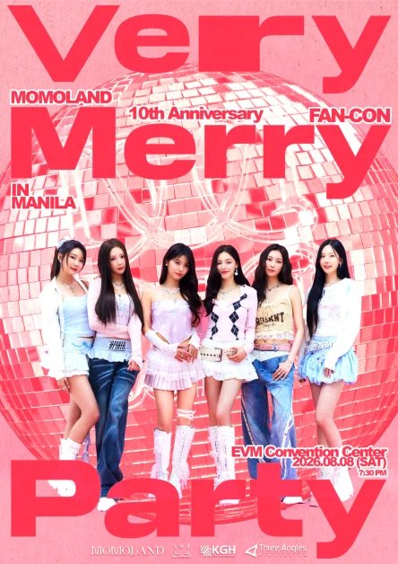 momoland very merry party fan-con in manila