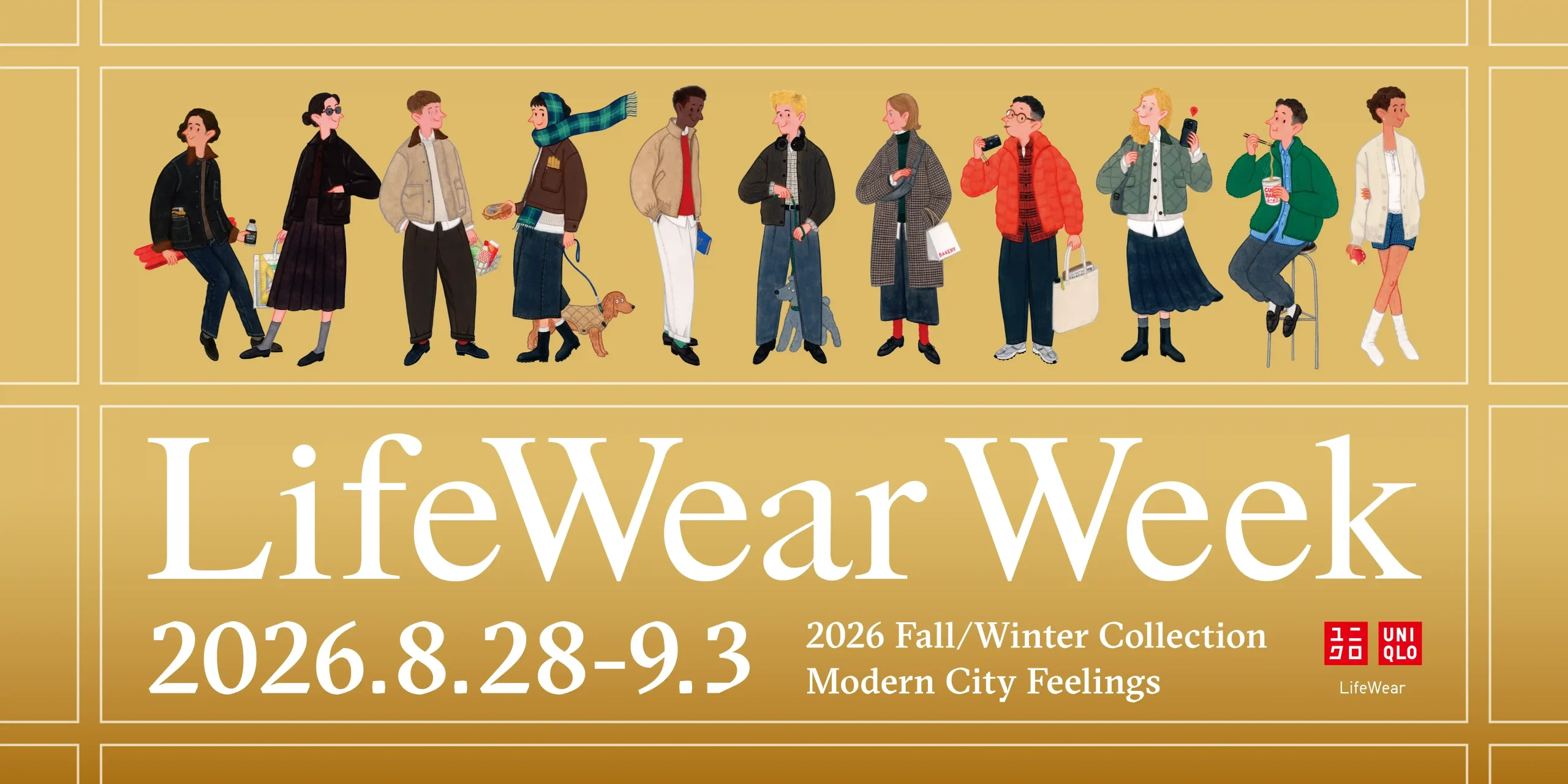 LifeWear Week Launches at UNIQLO Stores Worldwide