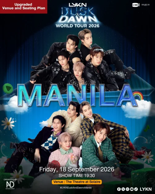 lykn dusk and dawn world tour in manila concert poster