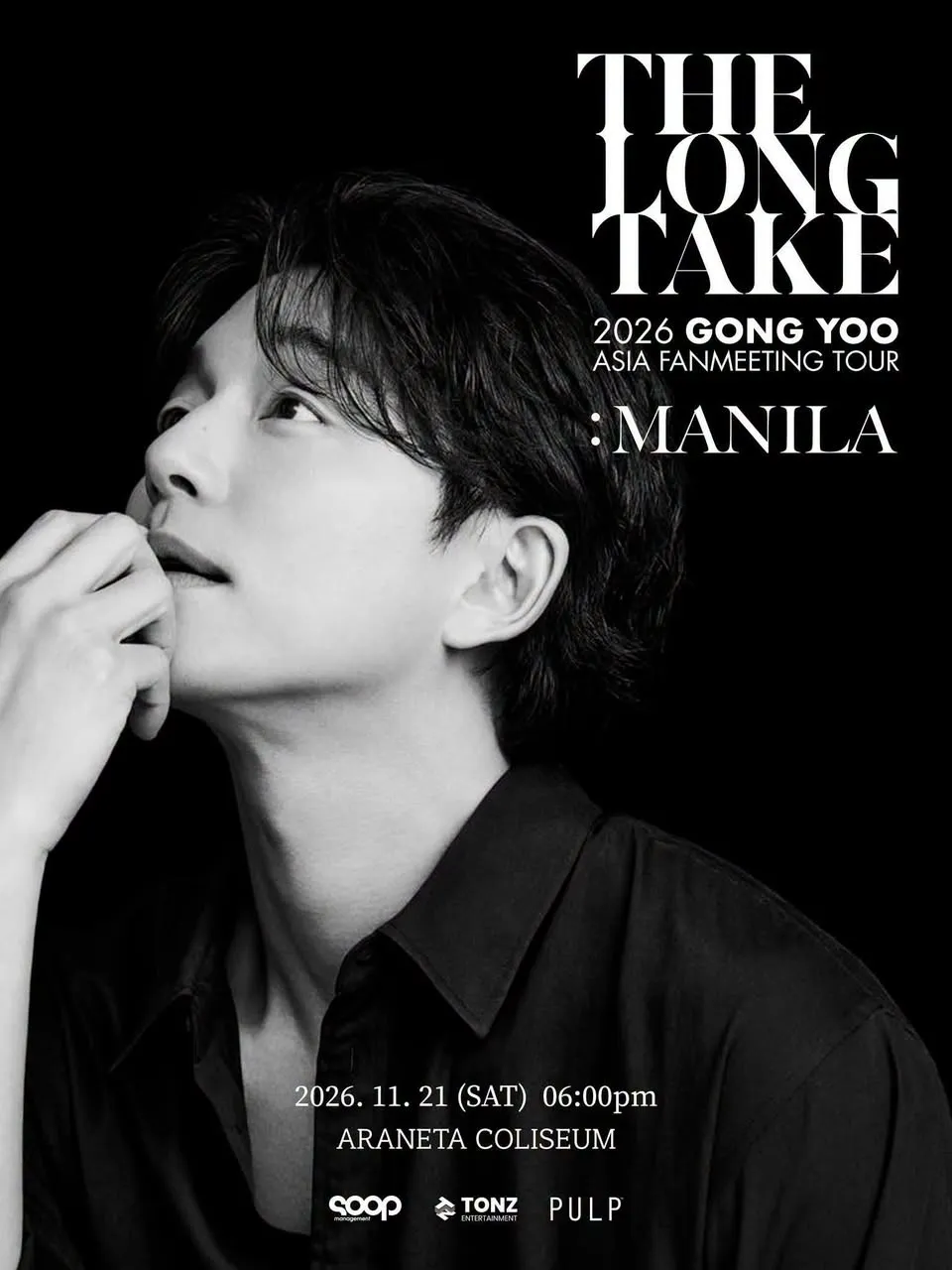 Gong Yoo The Long Asia Manila Fan Meeting 2026 November