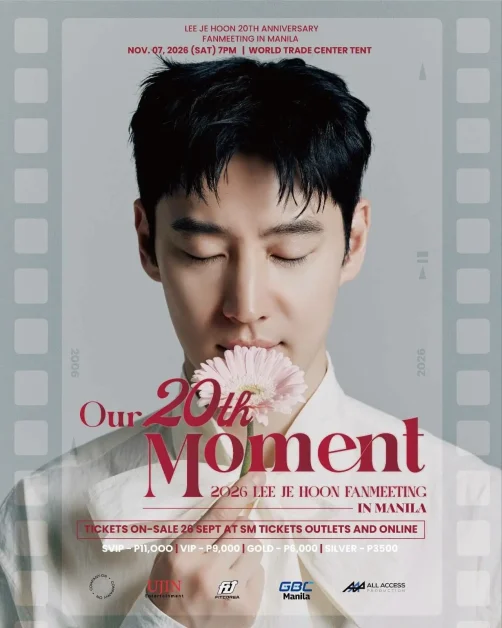 Lee Je Hoon Our 20th Moment fan meeting Manila
