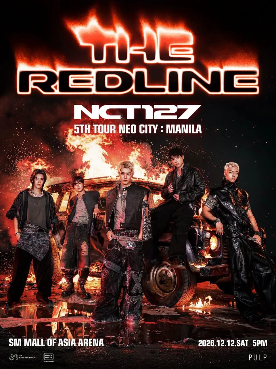 NCT 127 THE REDLINE tour Manila