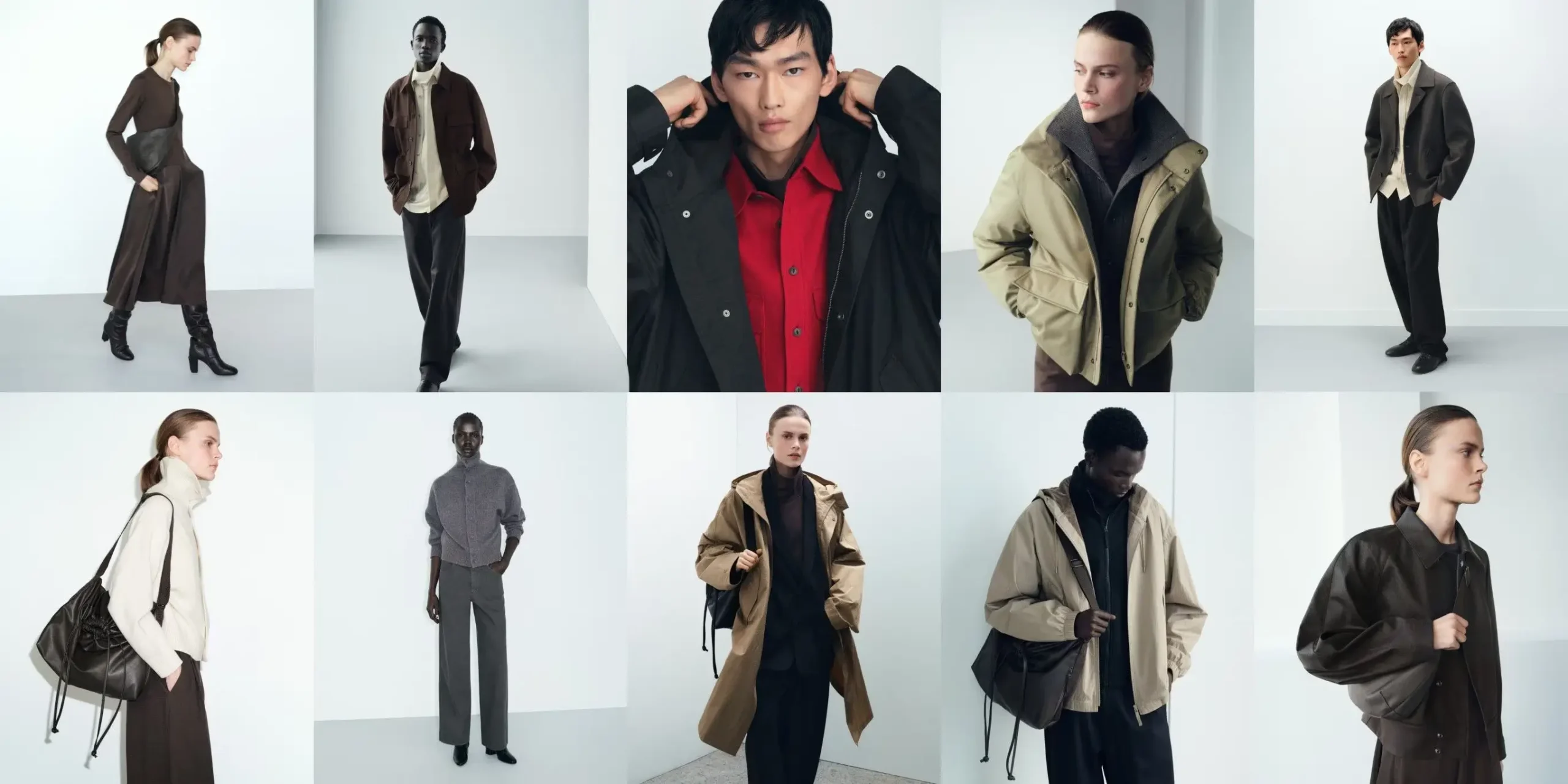 The UNIQLO U 2026 Fall Winter collection brings softness and structure to womenswear while menswear blends everyday functionality with individuality through refined silhouettes and bold accents scaled