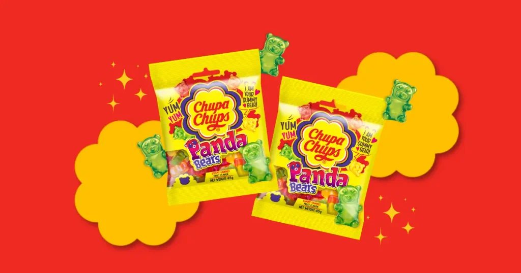 Chupa Chups Panda Bear