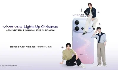 vivo V80 Lights Up Christmas with ENHYPEN JUNGWON, JAKE, and SUNGHOON